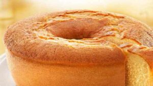 Bolo Zero Açúcar e Zero Lactose