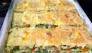 Torta de Legumes – Fofinha, Saudável e Muito Saborosa!