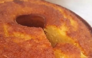 Bolo de Milho com Leite Condensado