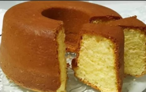 Bolo de Maisena com Leite em Pó