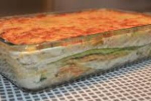 Lasanha de Abobrinha com Ricota e Nozes