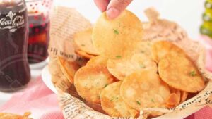 Como Fazer Pringles de Queijo Caseiro