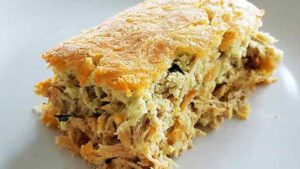 Torta Low Carb de Frango Sem culpa