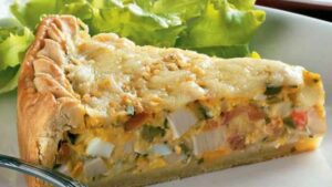 Torta Vegana Salgada Simples e Deliciosa