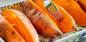 Minha avó me ensinou um novo jeito de cozinhar batata-doce