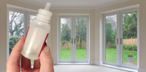 Apenas uma gota na água e não preciso lavar as janelas por meses! Os vidros ficam brilhando!