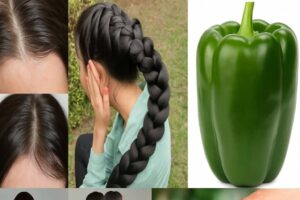 Cabelo Crescendo em 7 Dias? Descubra o Segredo Indiano com Pimentão Verde para Combater a Calvície