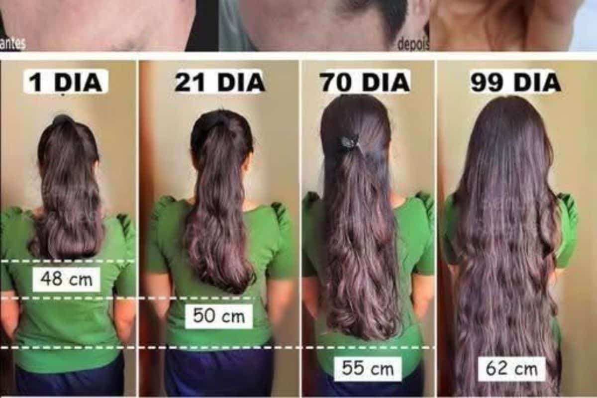Dica para o cabelo crescer