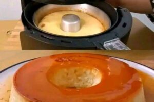 Fiz Pudim na Airfryer e agora minha família só quer esse