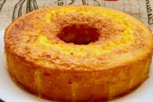 Bolo de Milho sem Farinha e sem Leite