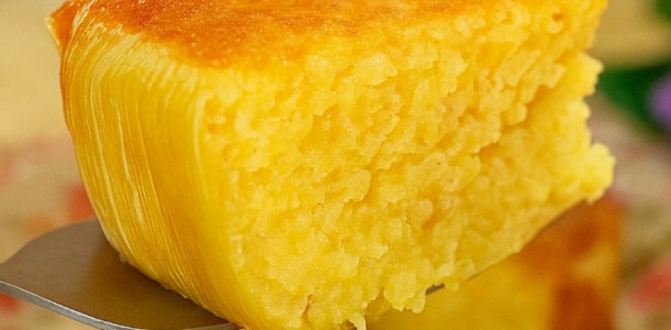 bolo pamonha sem farinha
