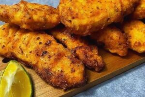 Frango Empanado com Maionese – Mundo de Delícias