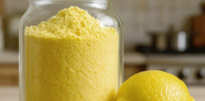 Preparar limão em pó é muito fácil: uma simples pitada é suficiente para melhorar é enrijecer as suas receitas