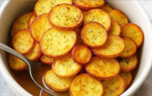 Batata Doce Assada com Orégano e Limão