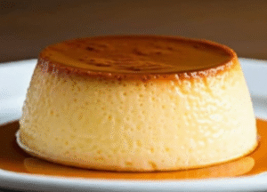 Pudim na Travessa sem Ovos