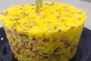 Quando faço essa receita de cuscuz temperado prático e rápido, não sobra nadinha!