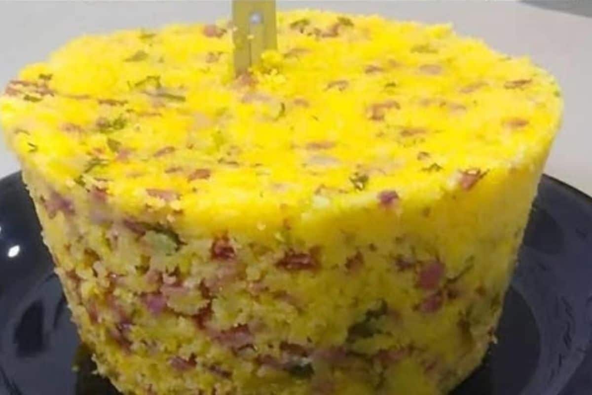 Cuscuz temperado pratico e rapido