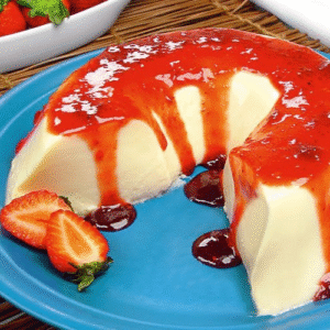 Flan de Baunilha com Geleia em 50 Minutos com Nestlé