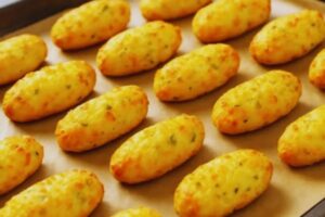 Bolinho de Arroz Assado – Mundo de Delícias