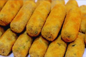 Croquete de Carne Moída – Mundo de Delícias