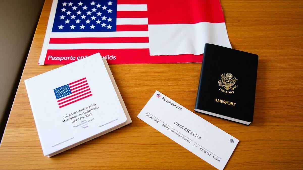 documentos essenciais para viajar para os eua em
