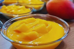 Mousse de Manga da Fruta