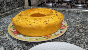 Bolo de Fubá Fofinho da Vovó Receita Tradicional com Sabor de Infância