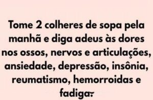 A Receita Matinal com 2 Colheres de Sopa que Transforma sua Saúde