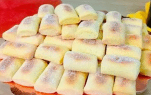 Esses biscoitinhos de nata derretem na boca! Faço toda semana