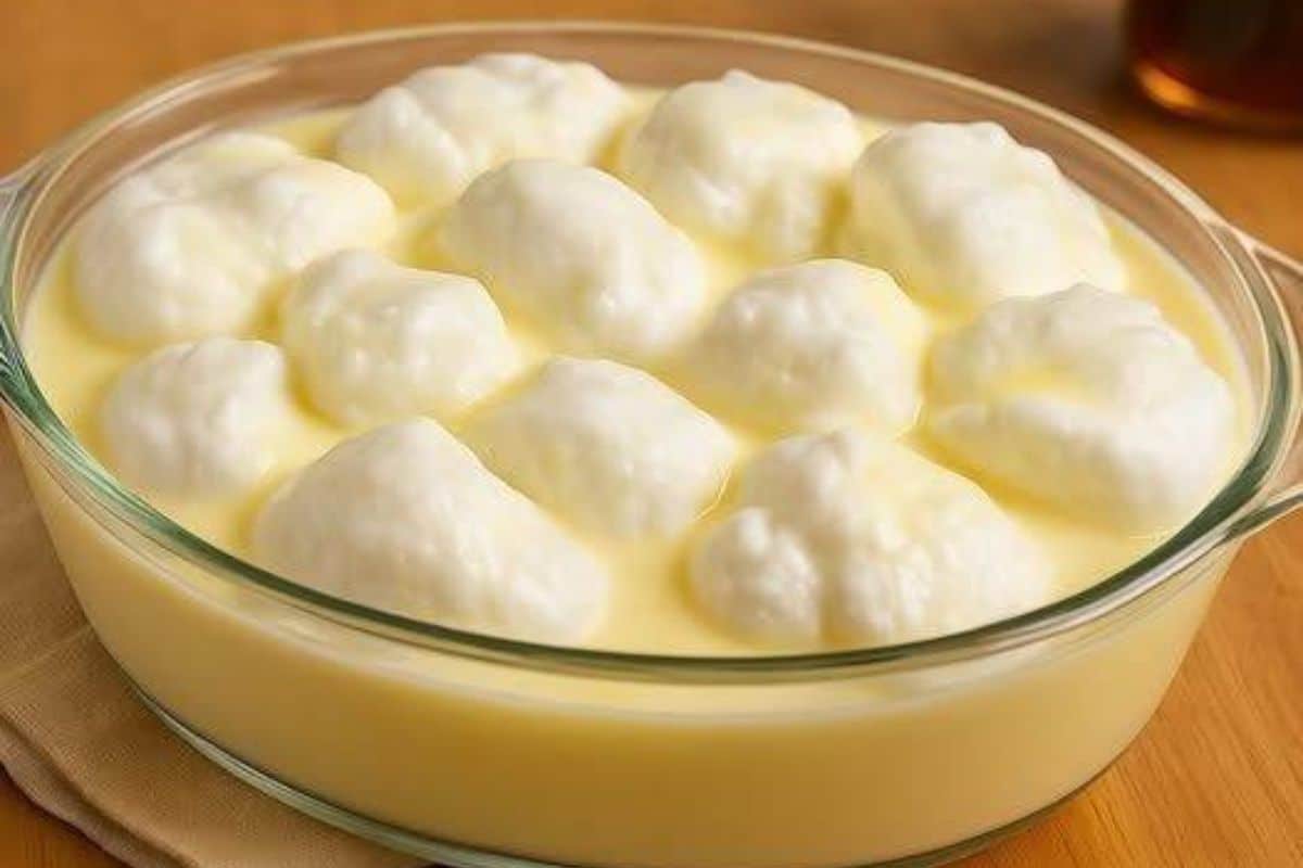 Doce de Ovos Nevados