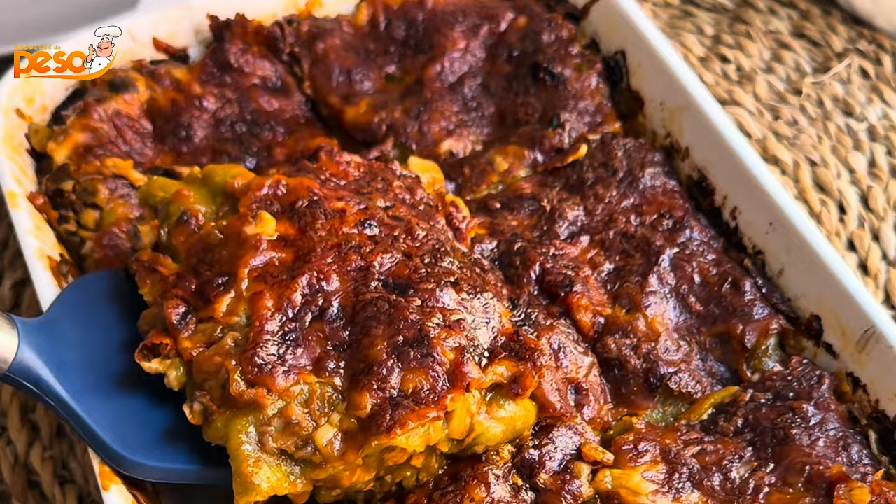 Lasanha com massa fresca de espinafre Fonte Youtube Receitas de Peso