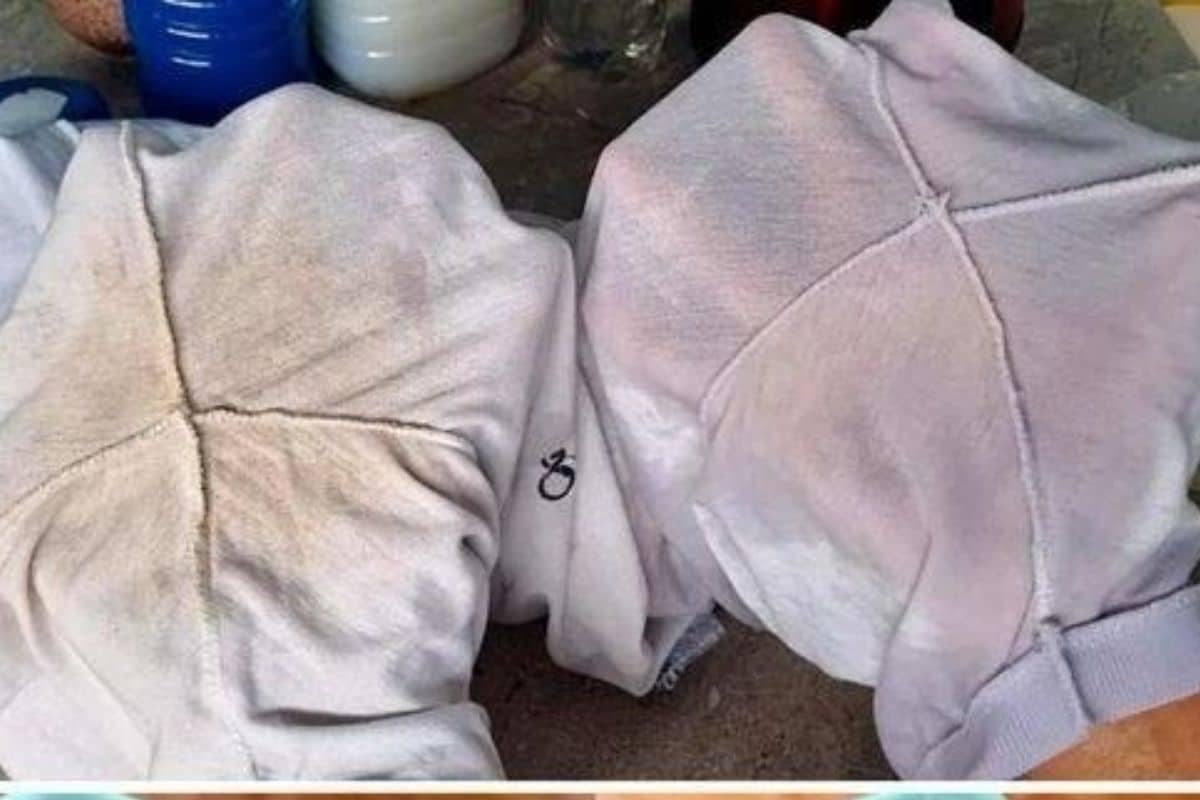Misturinha para tirar mancha de desodorante das roupas