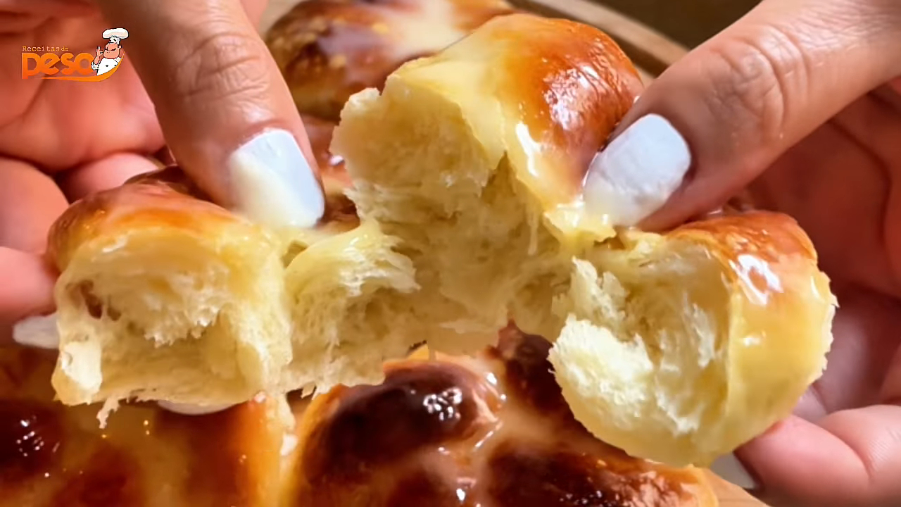 Paozinho doce super fofinho Fonte Youtube Receitas de Peso1