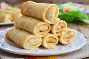 Panqueca sem farinha feita no liquidificador sem trigo sem açúcar e pronta em poucos minutos