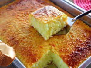 Bolo cocada sem farinha – Mundo de Tudo 2