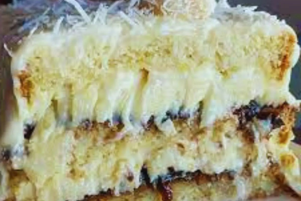bolo de cocada com
