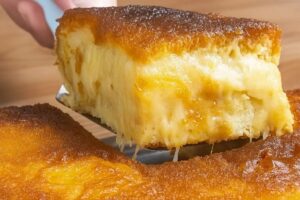 Bolo Moça Morena de Liquidificador