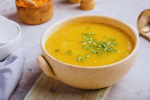 Caldo Cremoso com Batata e Chuchu