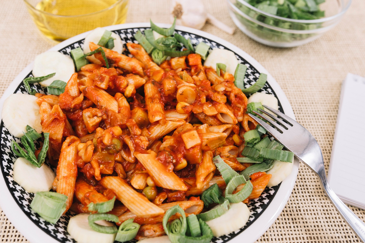 macarrao de panela de pressao carne moida
