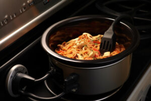 Macarrão de Panela de Pressão com Carne Moída Receita Prática e Cremosa