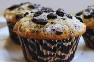 Muffin de Oreo – Mundo de Delícias