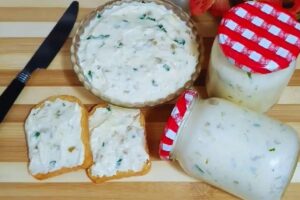 Patê de Queijo e Azeitona Cremoso