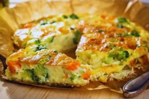 Torta de Liquidificador de Legumes