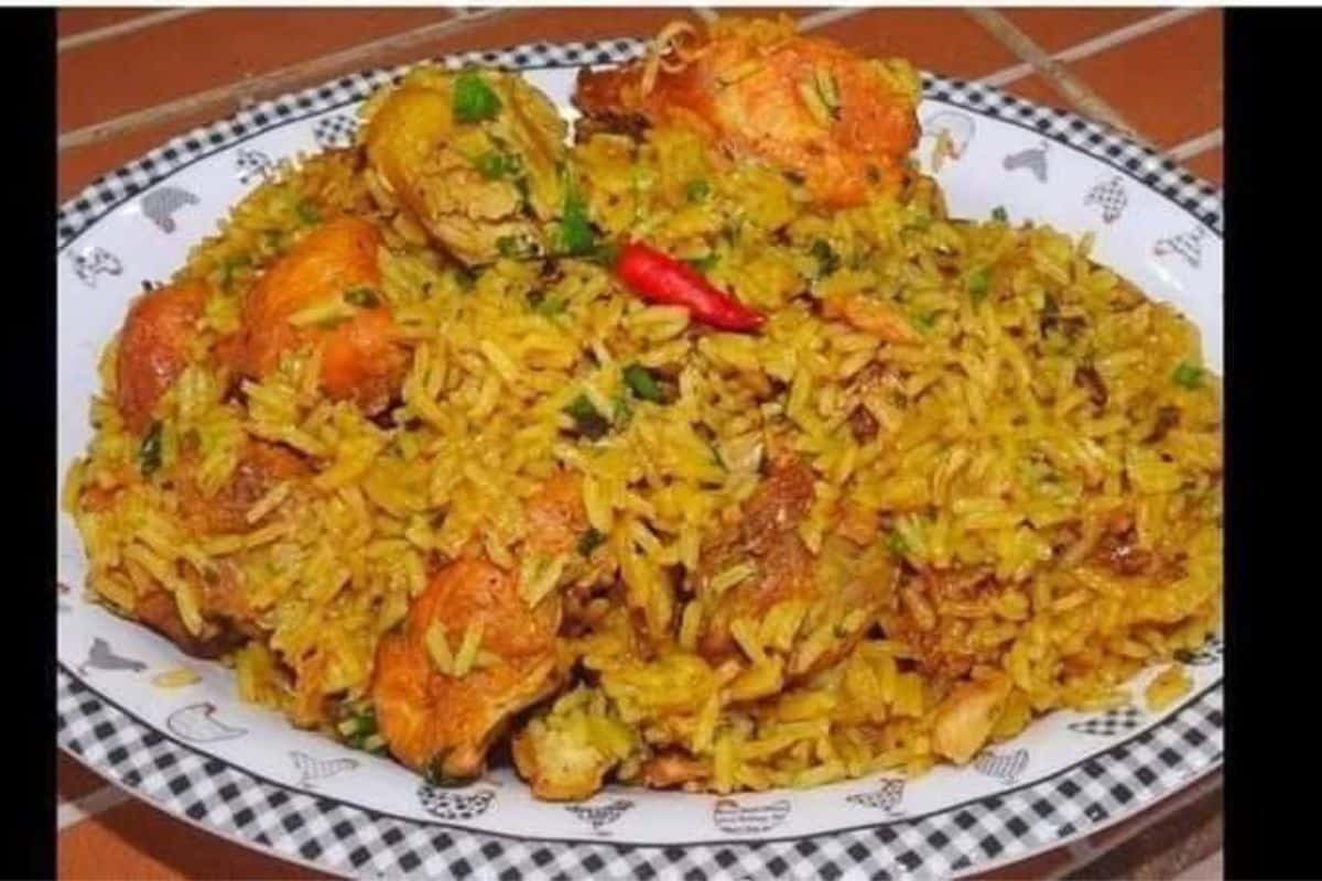 Arroz com galinhada