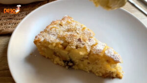 Bolo de Maçã fofinho com canela e aroma irresistível perfeito para tardes de café