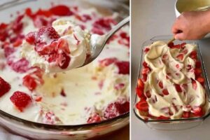 Creme de Morango cremoso e irresistível que todo mundo pede bis