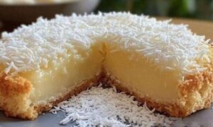 Bolo Gelado de Cocada Cremosa