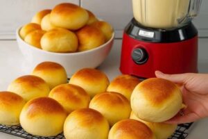 Fiz Pãozinho de Leite caseiro e todos pediram bis