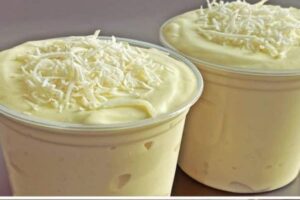 Sobremesa sem leite condensado muito cremosa e fácil de preparar