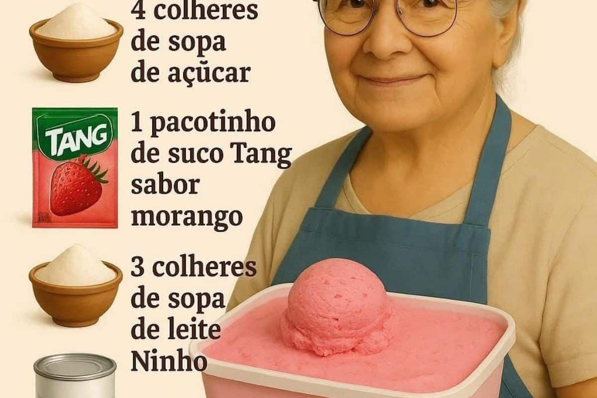 Sorvete Caseiro de Tang